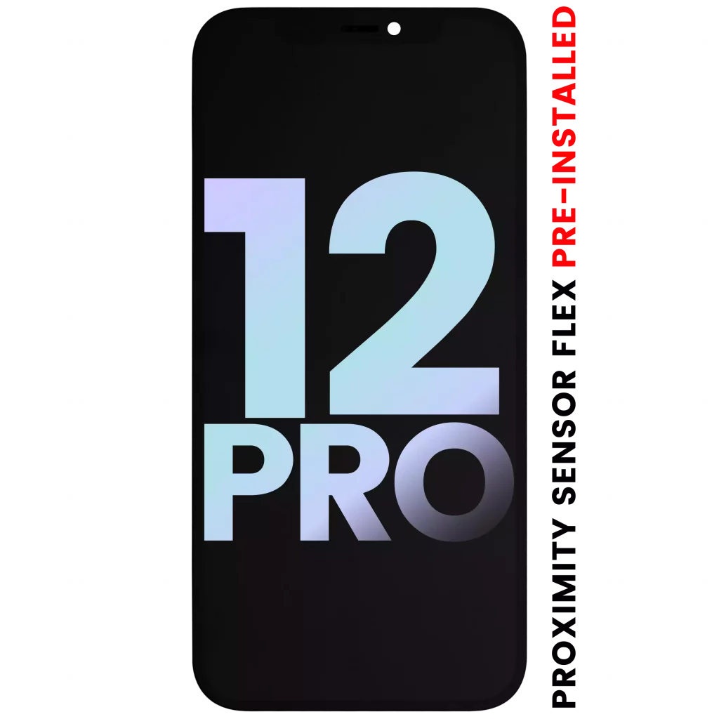OLED Assembly With Proximity Sensor Flex Pre-Installed For iPhone 12 Pro (Service Pack)