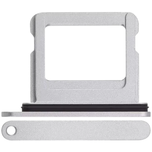 Single Sim Card Tray For iPhone 16 / 16 Plus (White)