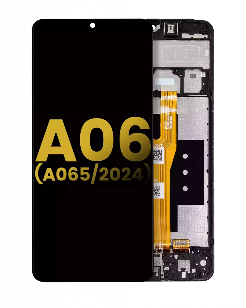 LCD Assembly With Frame For Samsung Galaxy A06 (A065 / 2024) (Refurbished) (All Colors)