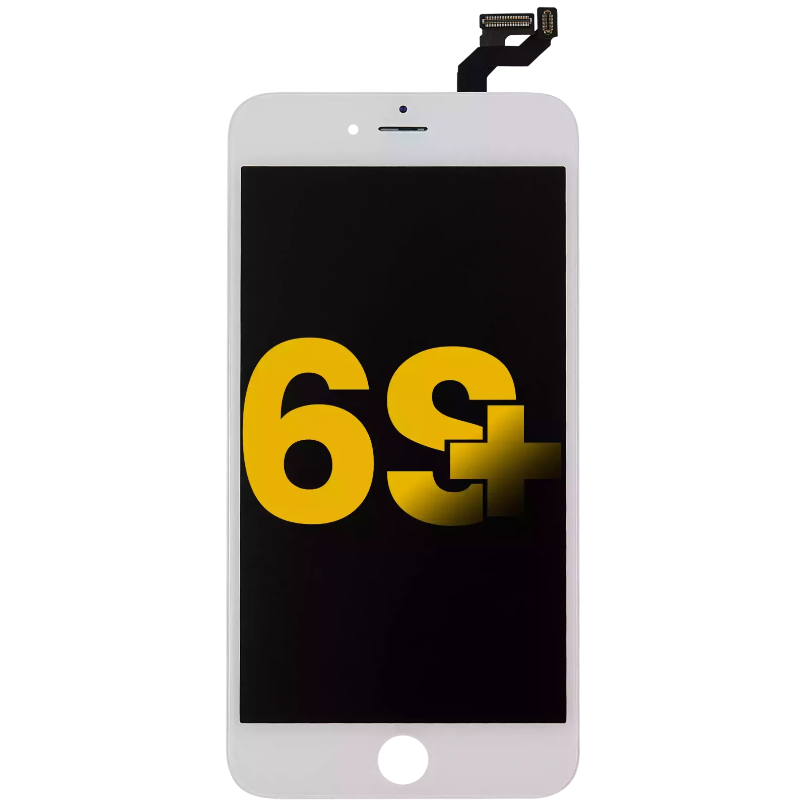 LCD Assembly With Steel Plate For iPhone 6S Plus (Refurbished) (White)