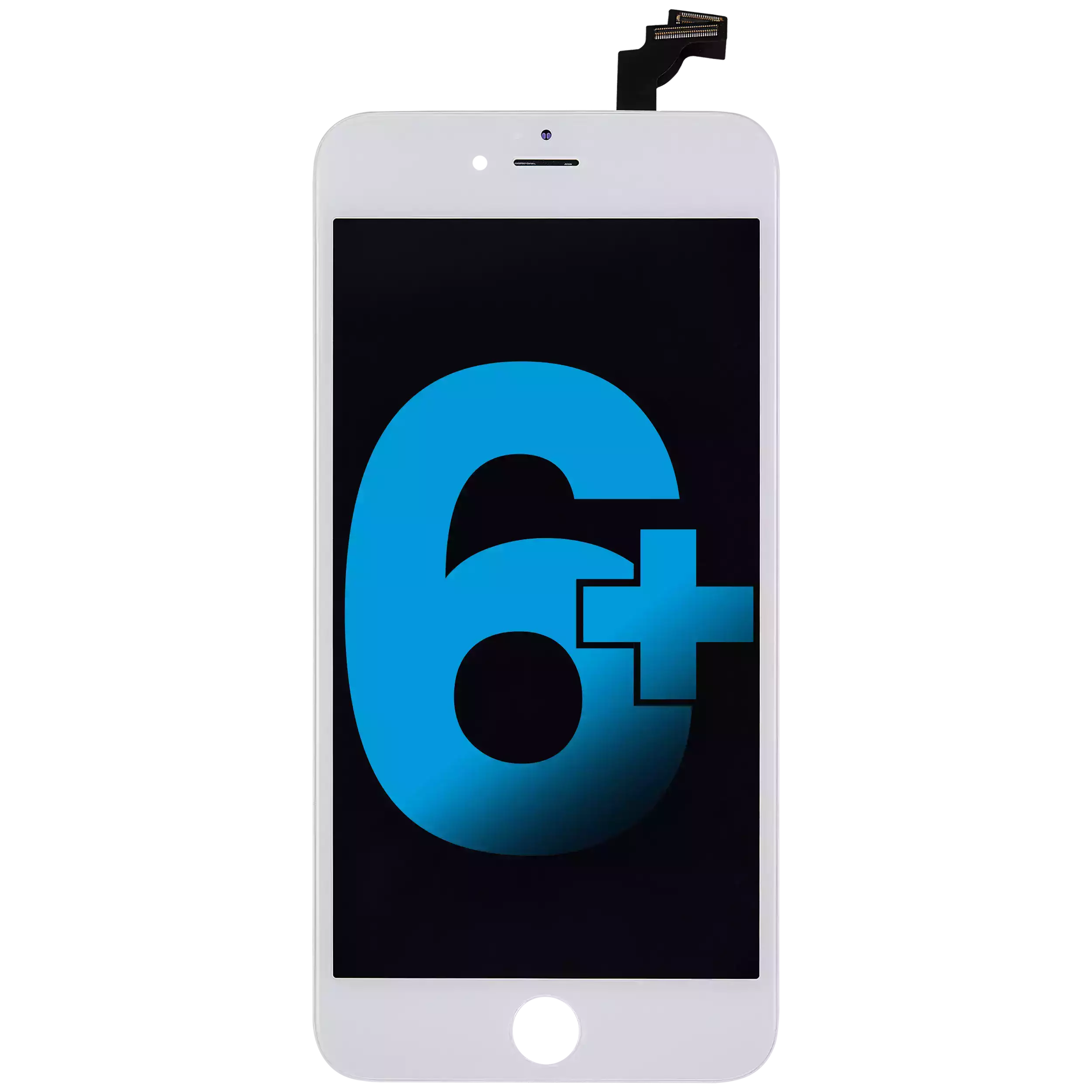LCD Assembly For iPhone 6 Plus (Aftermarket: AQ7) (White)