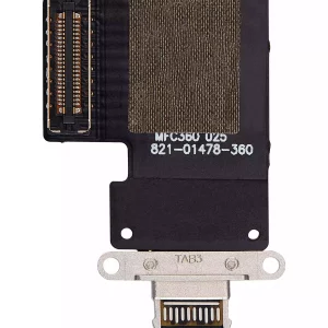 Charging Port Flex Cable For iPad Pro 12.9" 3rd Gen (2018) / 4th Gen (2020) / iPad Pro 11" 1st Gen (2018) / Pro 11" 2nd Gen (2020) (Premium) (Black)