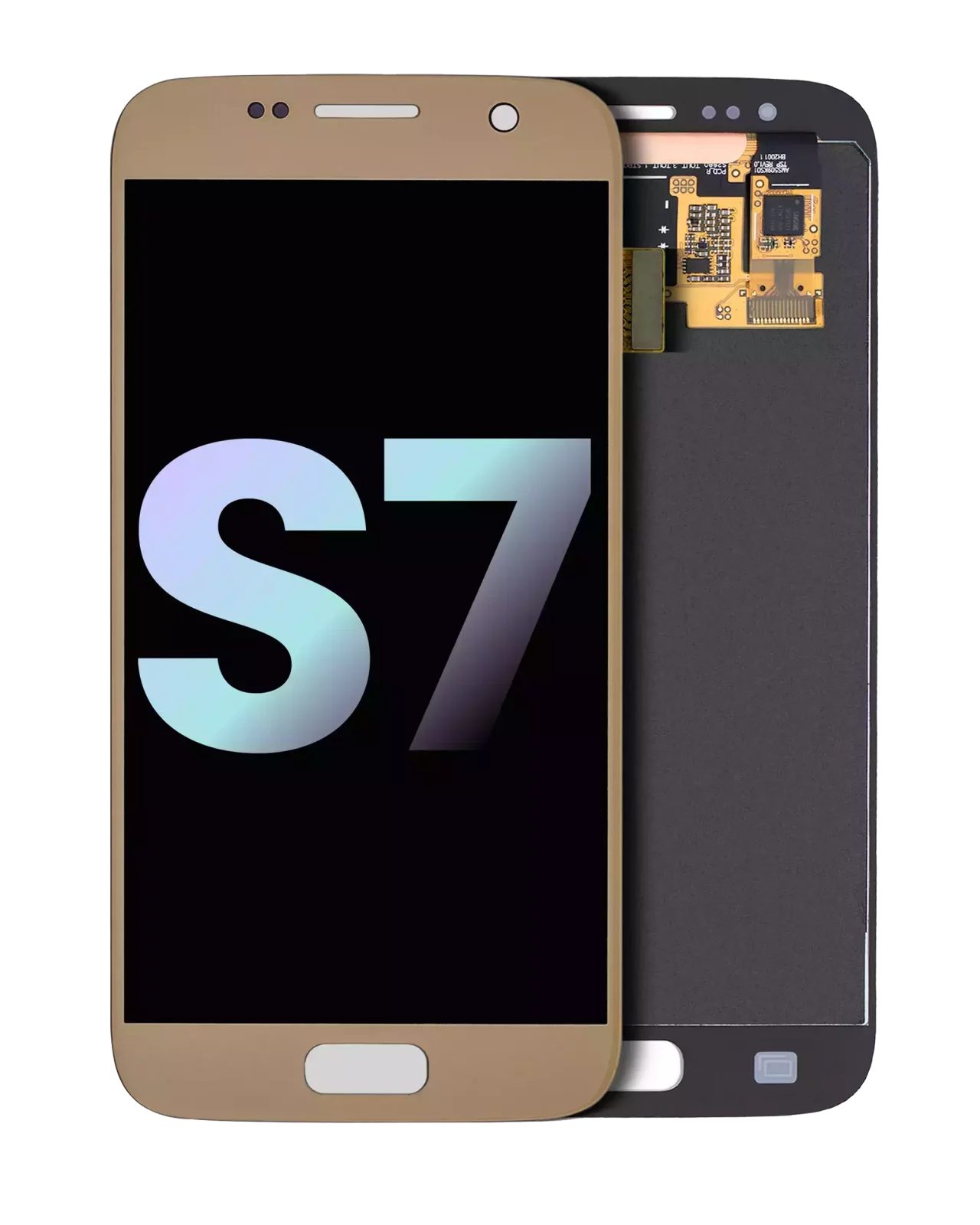 OLED Assembly Without Frame For Samsung Galaxy S7 (Service Pack) (Gold Platinum)