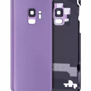 Back Cover Glass With Camera Lens For Samsung Galaxy S9 (No Logo) (Aftermarket Plus) (Lilac Purple)