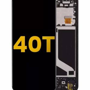 LCD Assembly With Frame For TCL 40T (Refurbished) (All Colors)