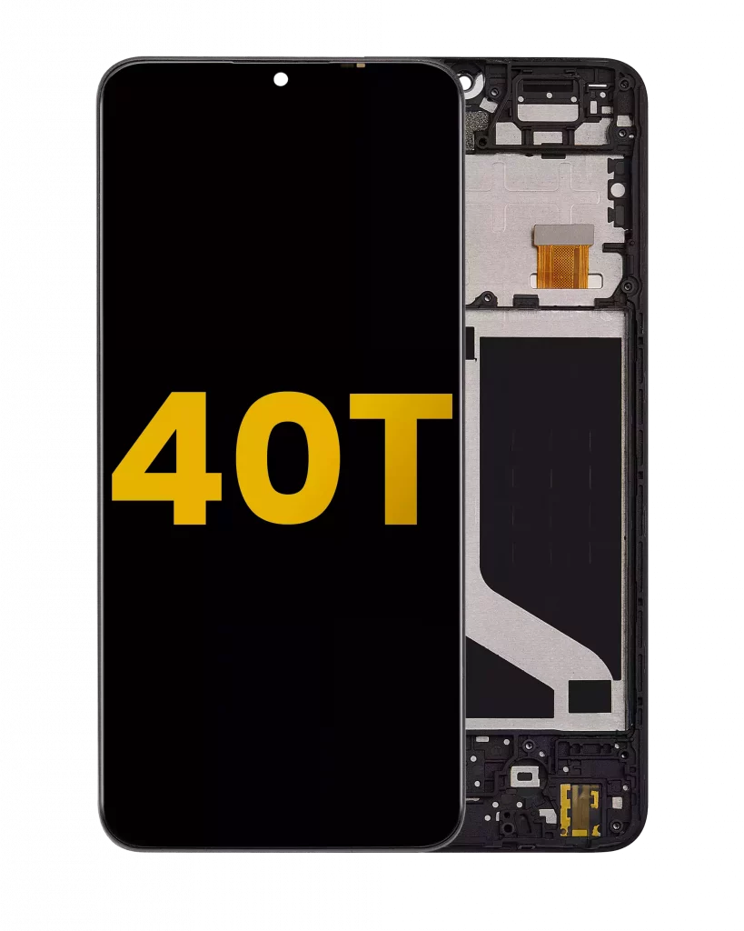 LCD Assembly With Frame For TCL 40T (Refurbished) (All Colors)