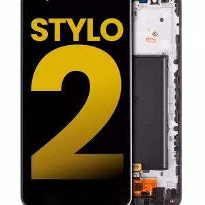 LCD Assembly With Frame For LG G Stylo 2 (Refurbished) (Black)