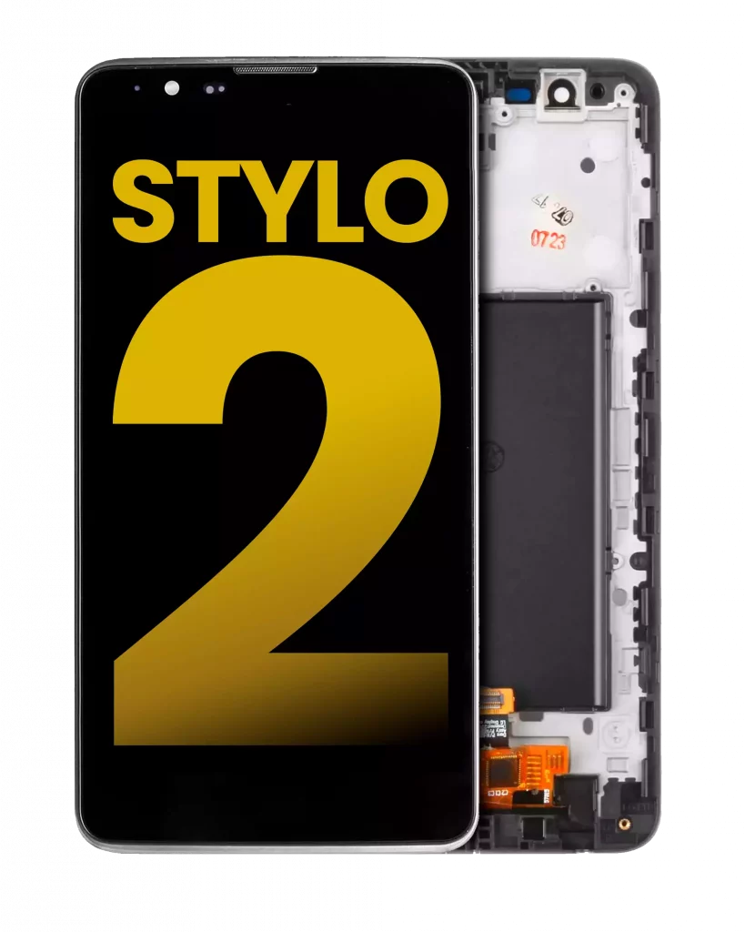 LCD Assembly With Frame For LG G Stylo 2 (Refurbished) (Black)