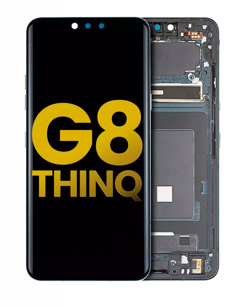 OLED Assembly With Frame For LG G8 ThinQ (Refurbished) (Aurora Black)