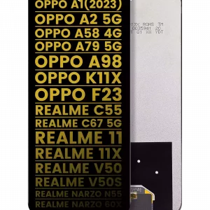LCD Assembly Without Frame For Oppo A1 (2023) / A98 / F23 (Refurbished) (All Colors)