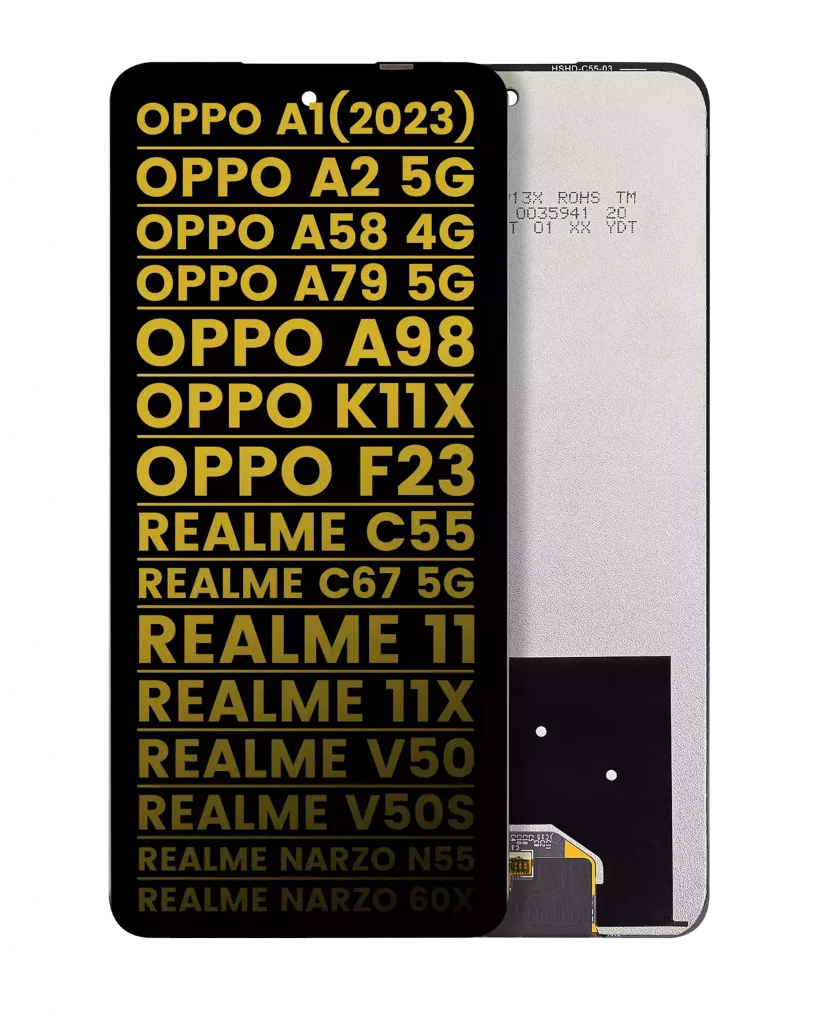 LCD Assembly Without Frame For Oppo A1 (2023) / A98 / F23 (Refurbished) (All Colors)