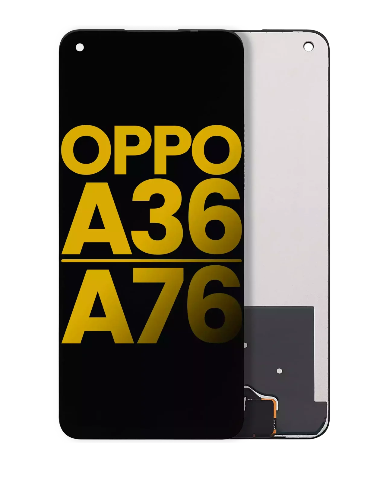 LCD Assembly Without Frame For OPPO A36 / A76 (Refurbished) (All Colors)