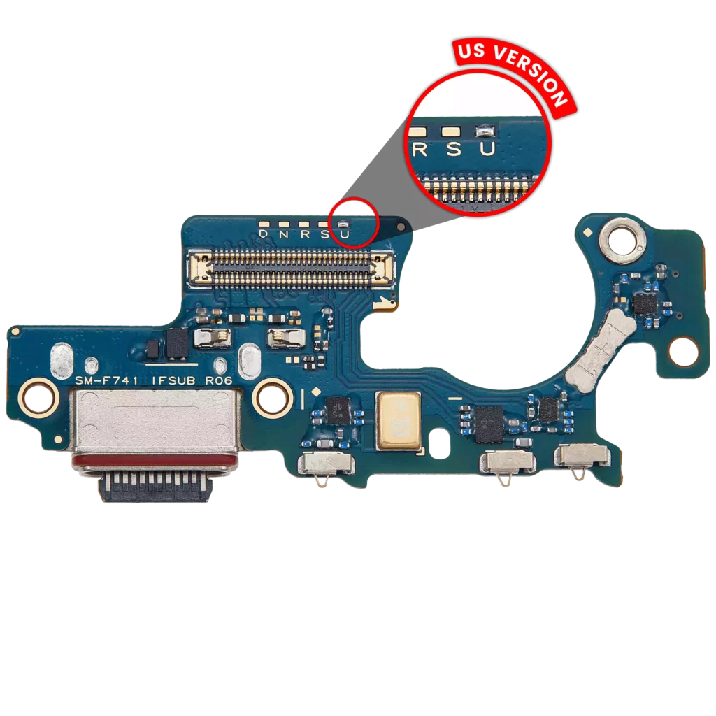 Charging Port With Board For Samsung Galaxy Z Flip 6 (F741U) (Premium) (US Version)