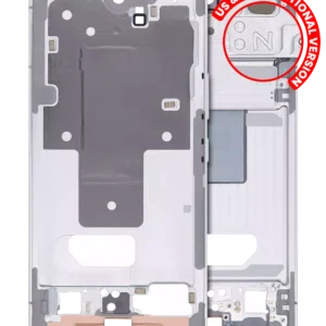 Mid-Frame Housing For Samsung Galaxy S22 5G (US & International Version) (White)