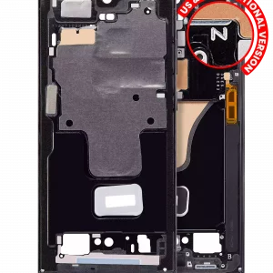 Mid-Frame Housing For Samsung Galaxy S23 Ultra 5G (US & International Version) (Phantom Black)