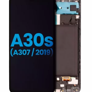 LCD Assembly With Frame (Without Finger Print Sensor) For Samsung Galaxy A30s (A307 / 2019) (Aftermarket: Incell) (All Colors)