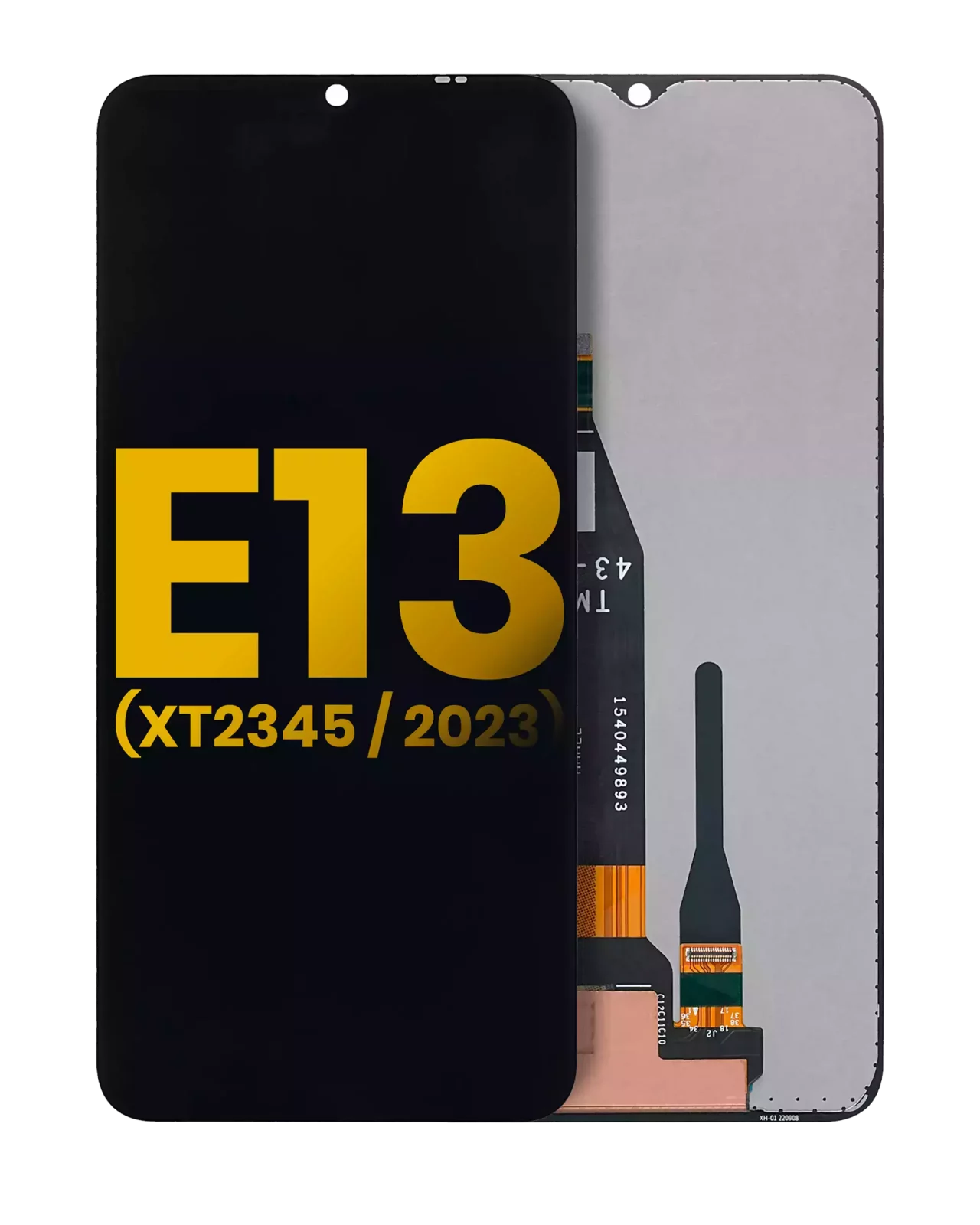 LCD Assembly Without Frame For Motorola Moto E13 (XT2345 / 2023) (Refurbished) (All Colors)