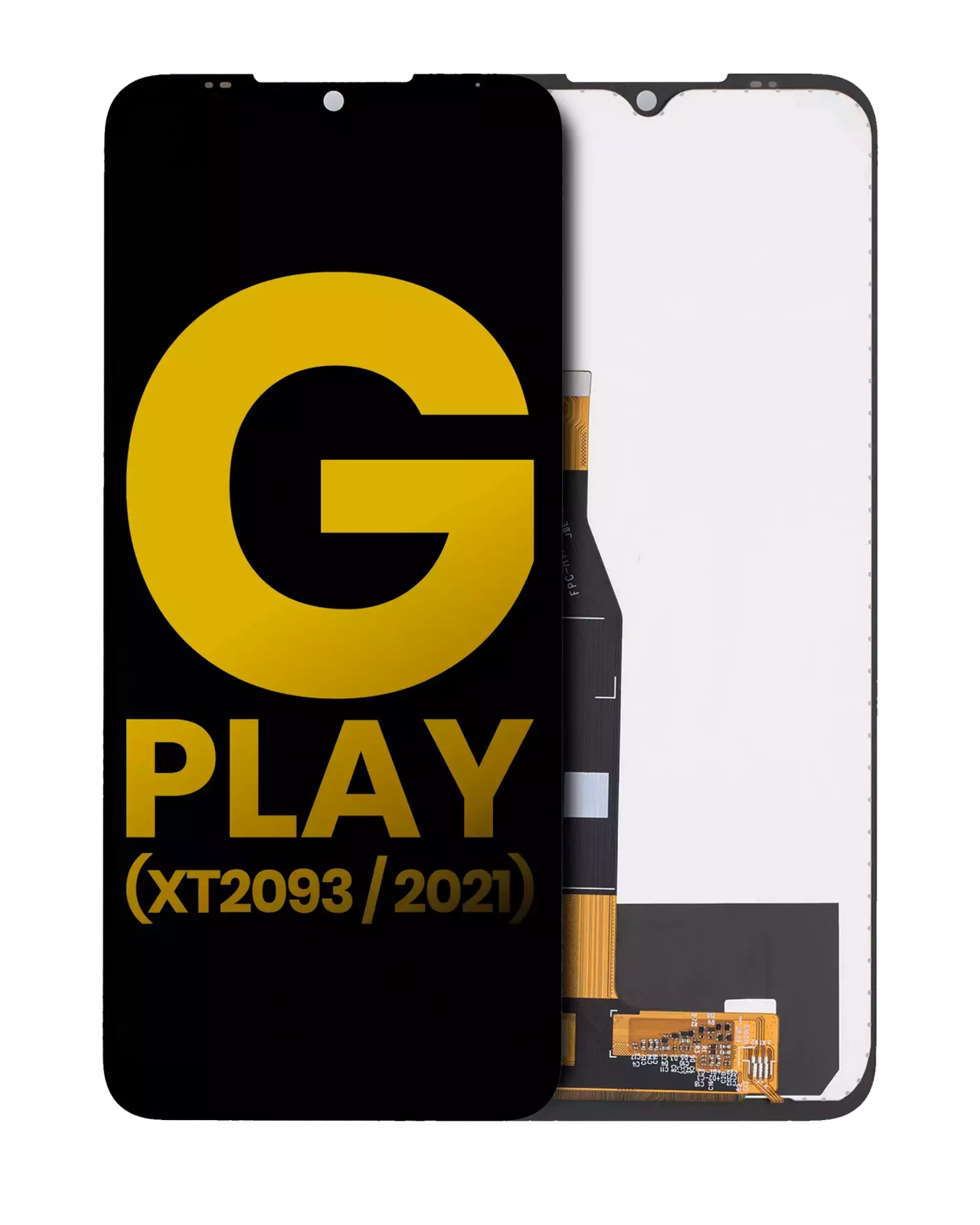 LCD Assembly Without Frame For Motorola Moto G Play (XT2093 / 2021) (Refurbished) (All Colors)