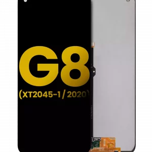 LCD Assembly Without Frame For Motorola Moto G8 (XT2045-1 / 2020) (Refurbished) (Black)