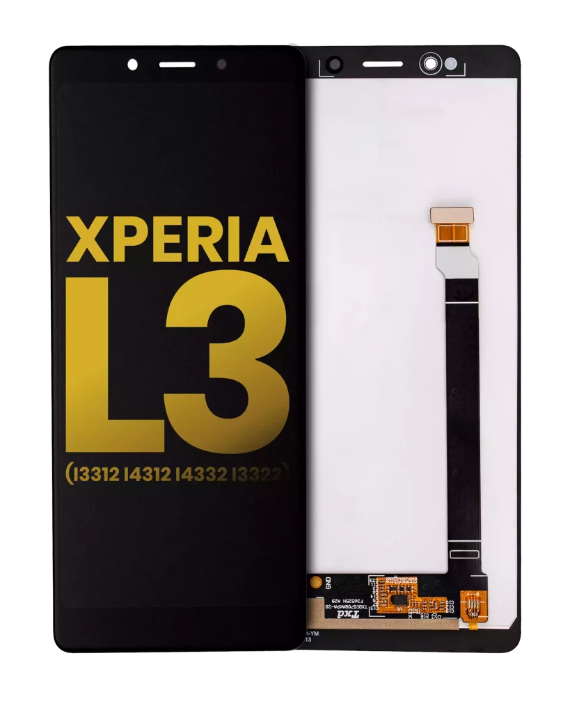 LCD Assembly Without Frame For Sony Xperia L3 (I4332 I3322) (Refurbished) (Black)