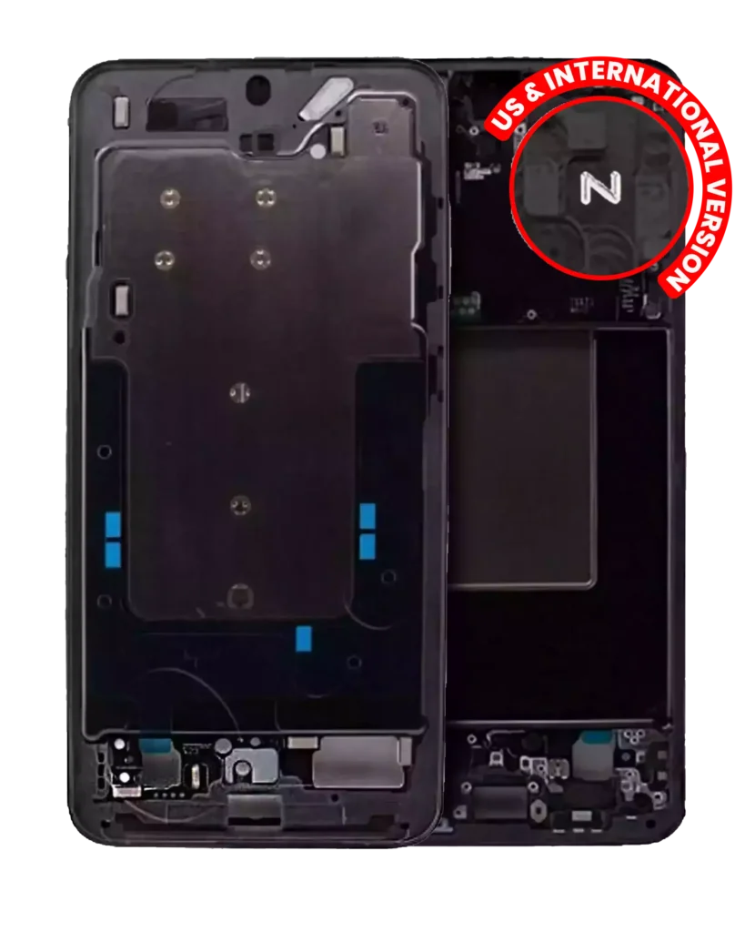 Mid-Frame Housing For Samsung Galaxy S24 Plus 5G (US & International Version) (Marble Grey)