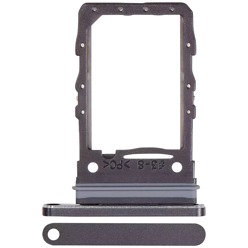 Single Sim Card Tray For Samsung Galaxy Z Flip 6 (F741) (Premium) (Black)