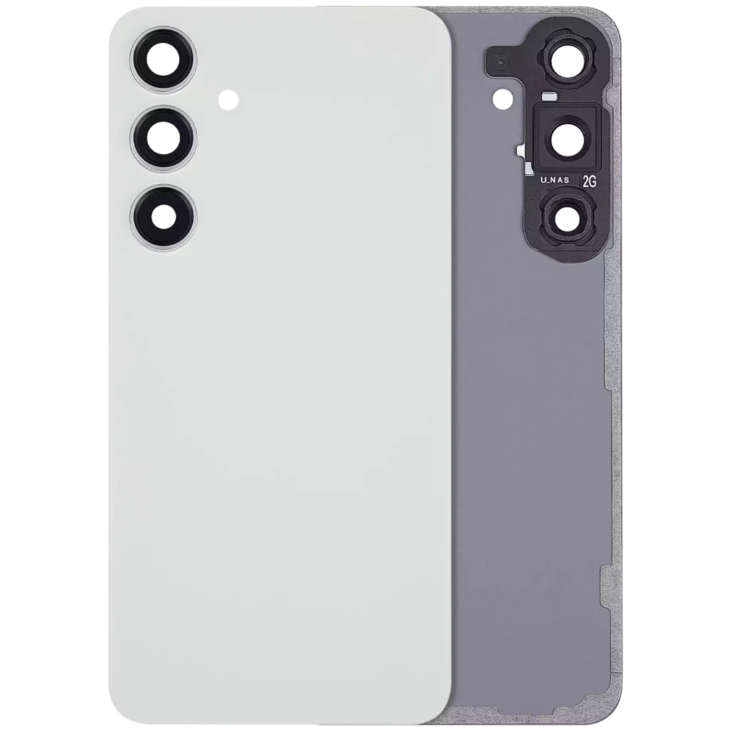 Back Cover Glass With Camera Lens For Samsung Galaxy S24 Plus 5G (No Logo) (Aftermarket Plus) (Jade Green)