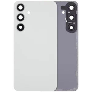 Back Cover Glass With Camera Lens For Samsung Galaxy S24 Plus 5G (No Logo) (Aftermarket Plus) (Jade Green)
