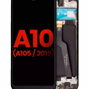 LCD Assembly With Frame For Samsung Galaxy A10 (A105 / 2019) (Single Card Version) (Aftermarket Plus) (All Colors)