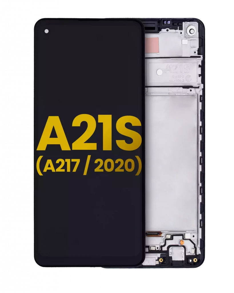LCD Assembly With Frame For Samsung Galaxy A21s (A217 / 2020) (Refurbished) (All Colors)