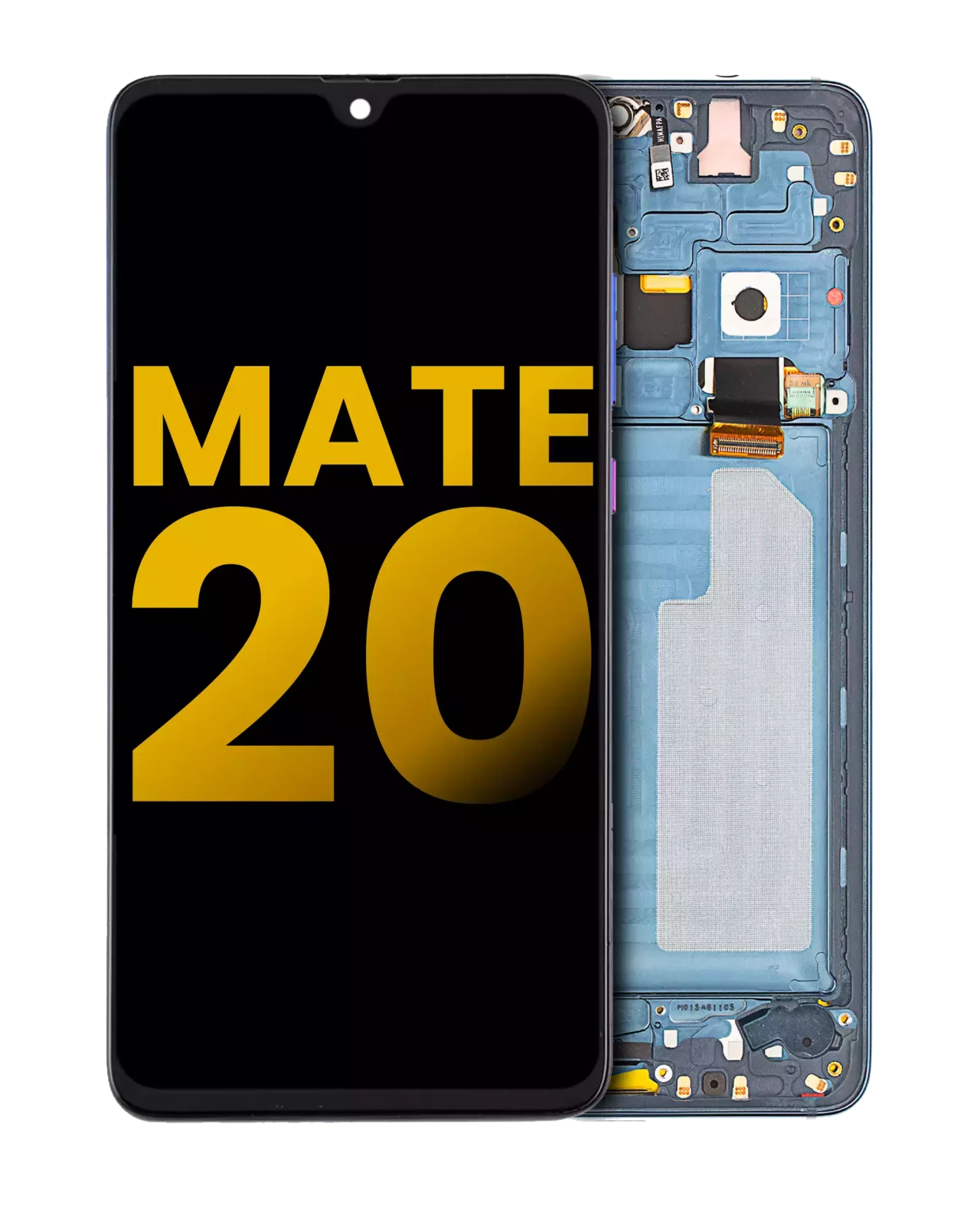 LCD Assembly With Frame For Huawei Mate 20 (Refurbished) (Midnight Blue)