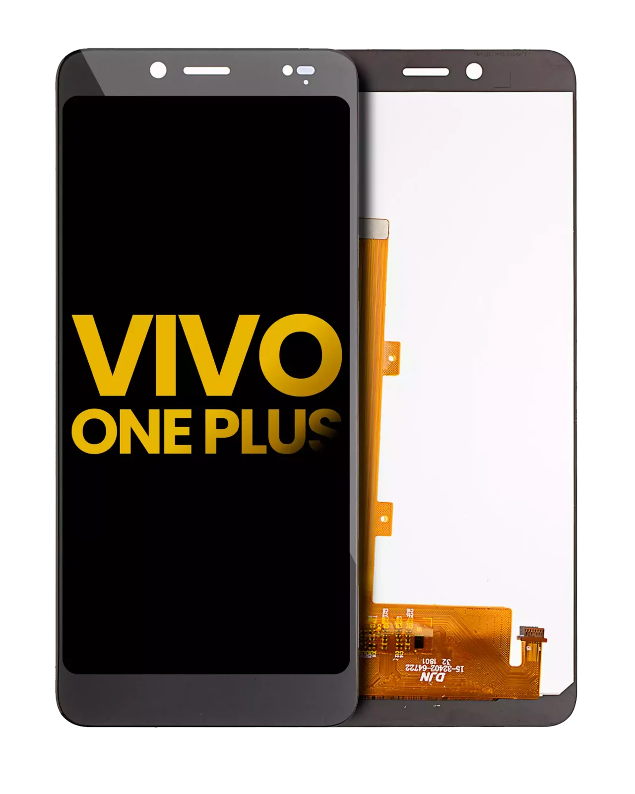 LCD Assembly Without Frame For BLU Vivo One Plus (Refurbished) (Black)