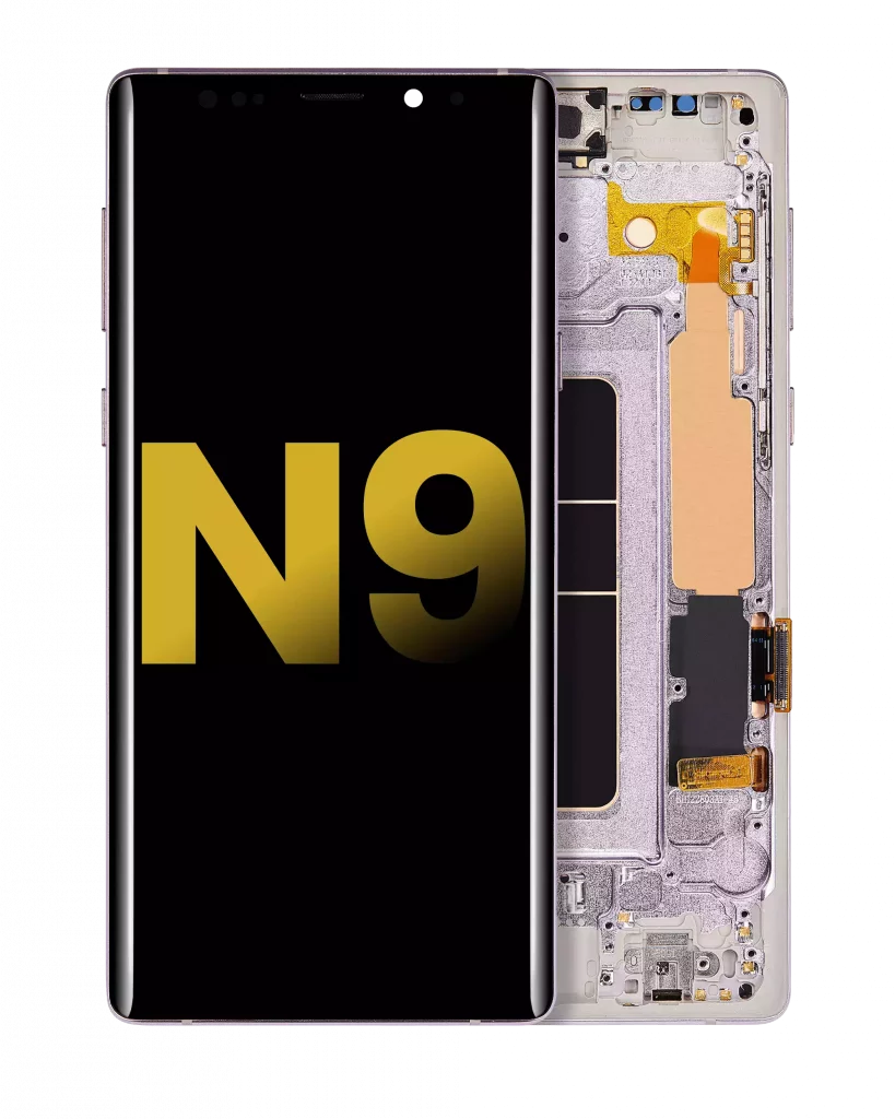 OLED Assembly With Frame For Samsung Galaxy Note 9 (Refurbished) (Lavender Purple)