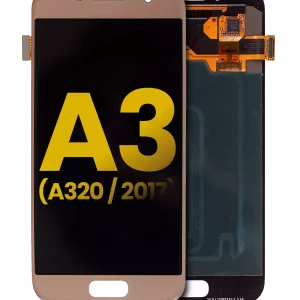 OLED Assembly Without Frame For Samsung Galaxy A3 (A320 / 2017) (Refurbished) (Gold)