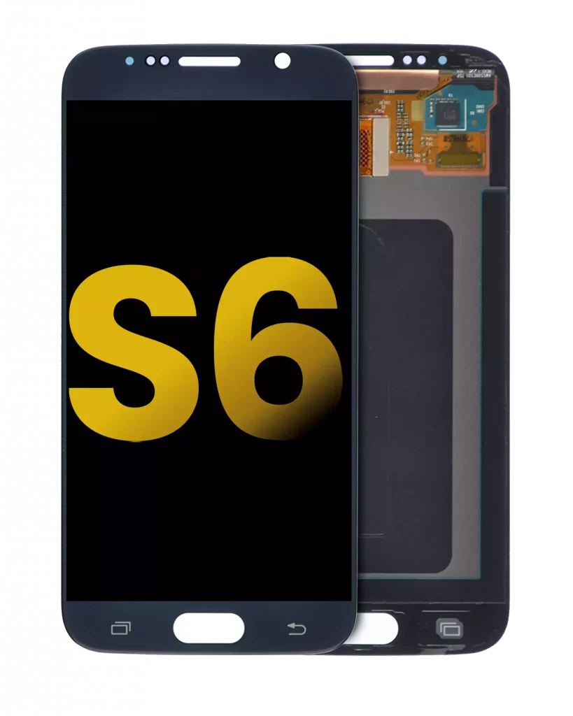 OLED Assembly Without Frame For Samsung Galaxy S6 (Refurbished) (Black Sapphire)