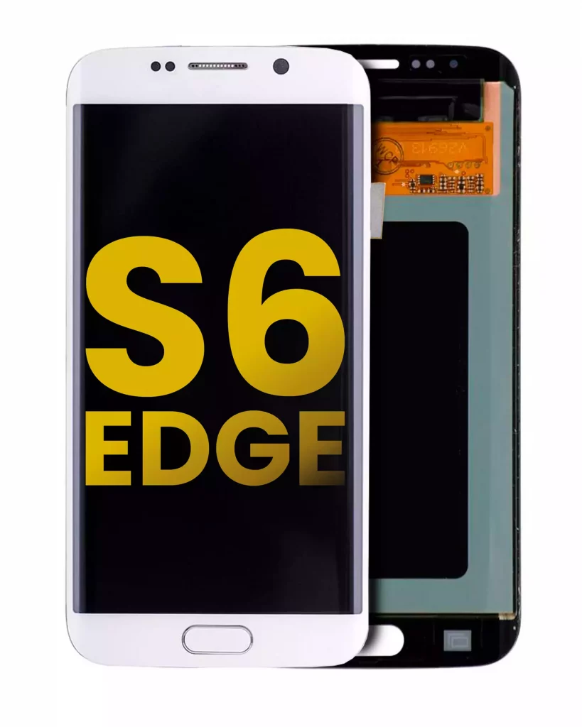 OLED Assembly Without Frame For Samsung Galaxy S6 Edge (Refurbished) (White Pearl)