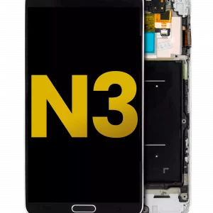 OLED Assembly With Frame For Samsung Galaxy Note 3 (Refurbished) (Verizon / Sprint) (Black)