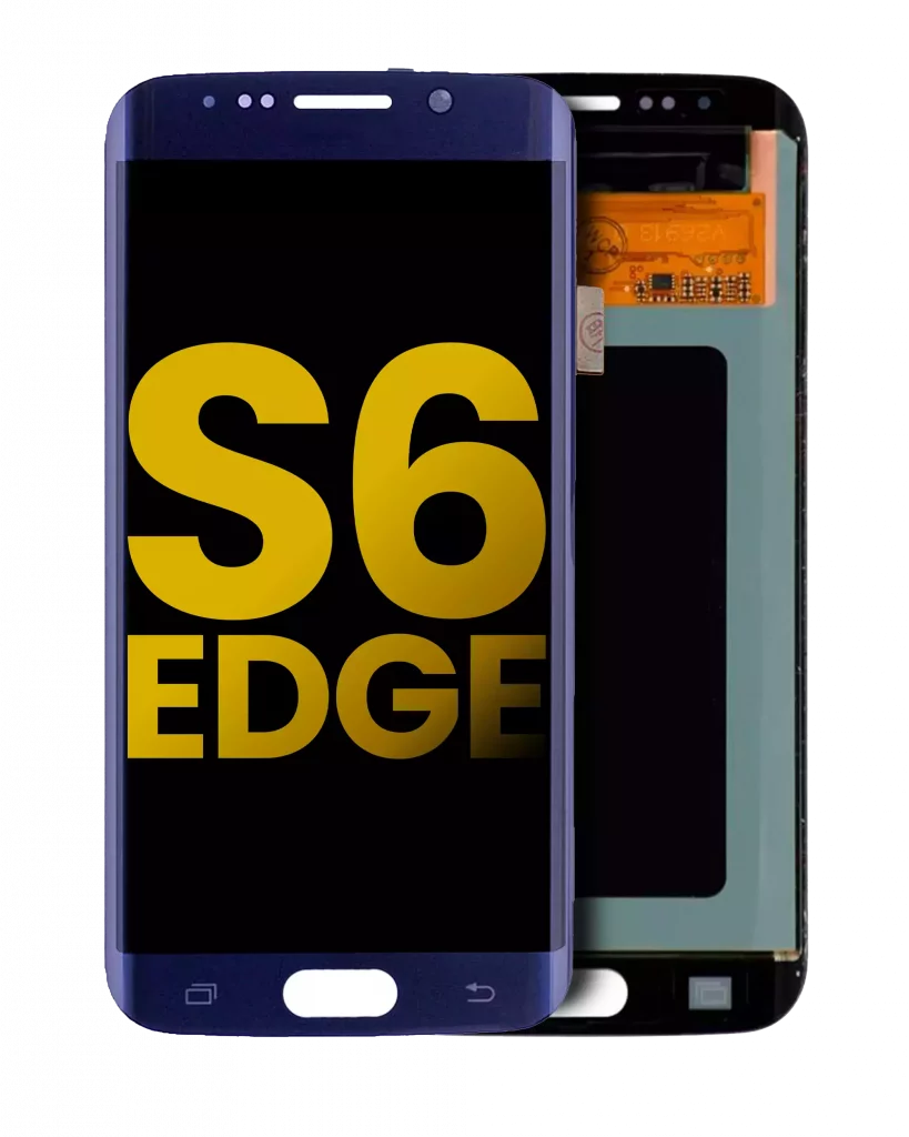 OLED Assembly Without Frame For Samsung Galaxy S6 Edge (Refurbished) (Black Sapphire)