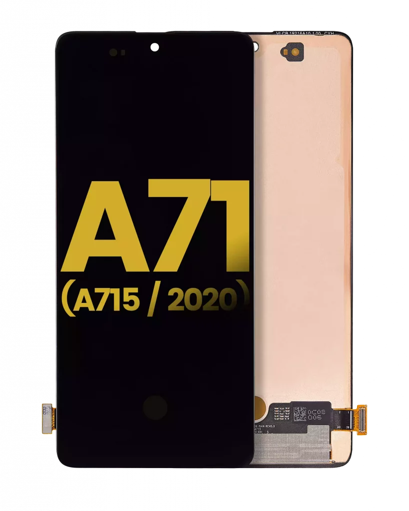 OLED Assembly Without Frame For Samsung Galaxy A71 (A715 / 2020) (Refurbished) (All Colors)