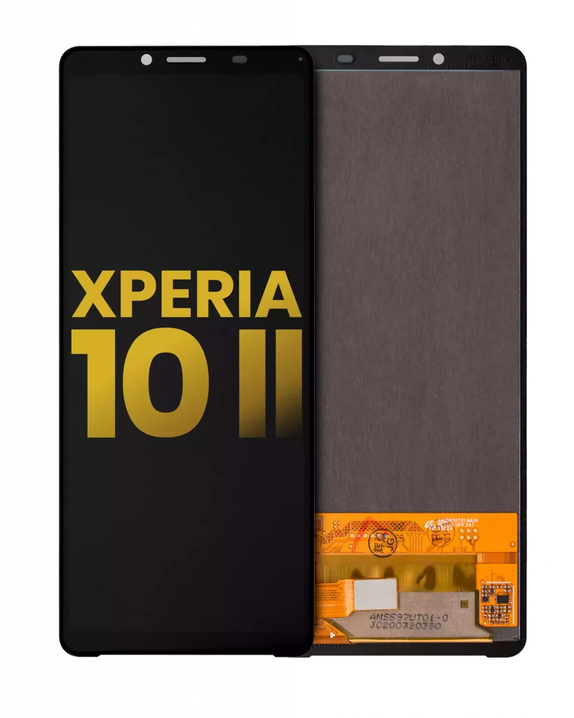 OLED Assembly Without Frame Compatible For Sony Xperia 10 II (Refurbished) (Black)