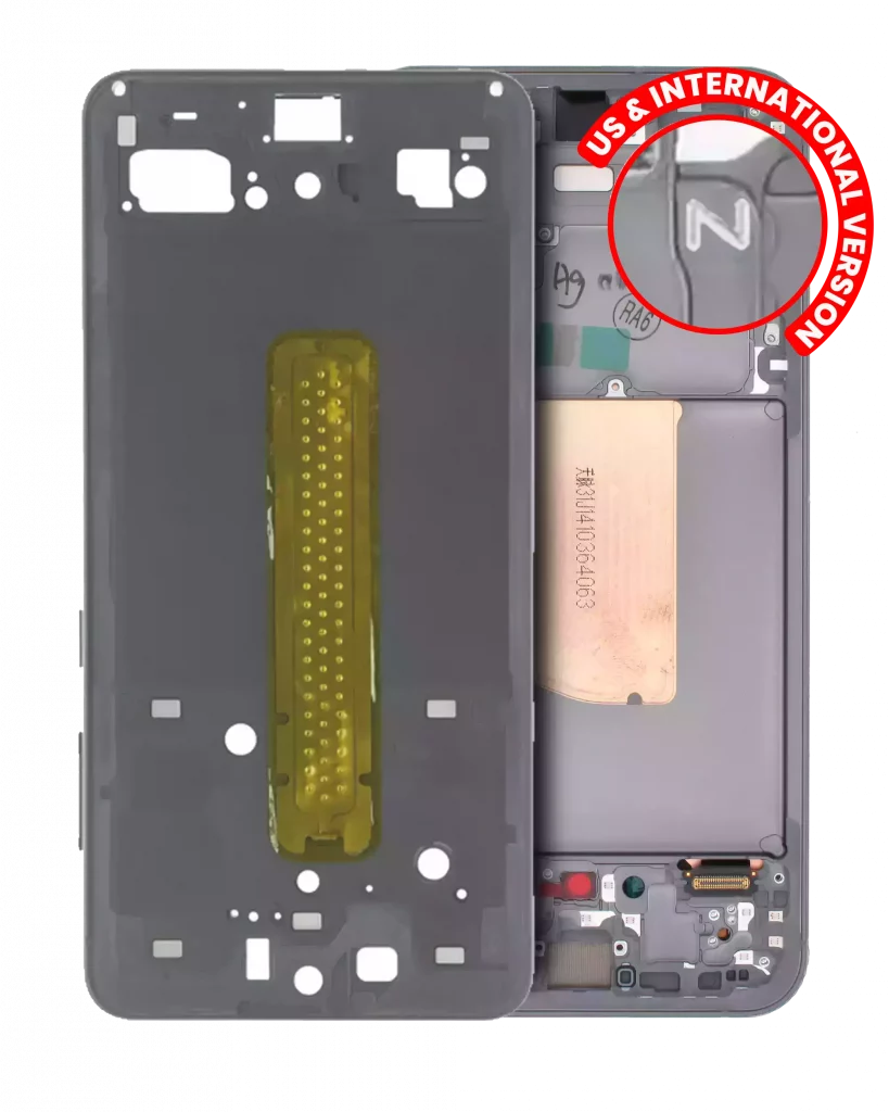 Mid-Frame Housing For Samsung Galaxy S23 FE (US & International Version) (Graphite)
