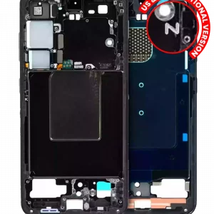 Mid-Frame Housing For Samsung Galaxy S24 5G (US & International Version) (Onyx Black)