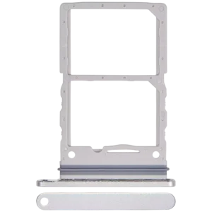 Dual Sim Card Tray For Samsung Galaxy Z Flip 6 (F741) (Premium) (White)