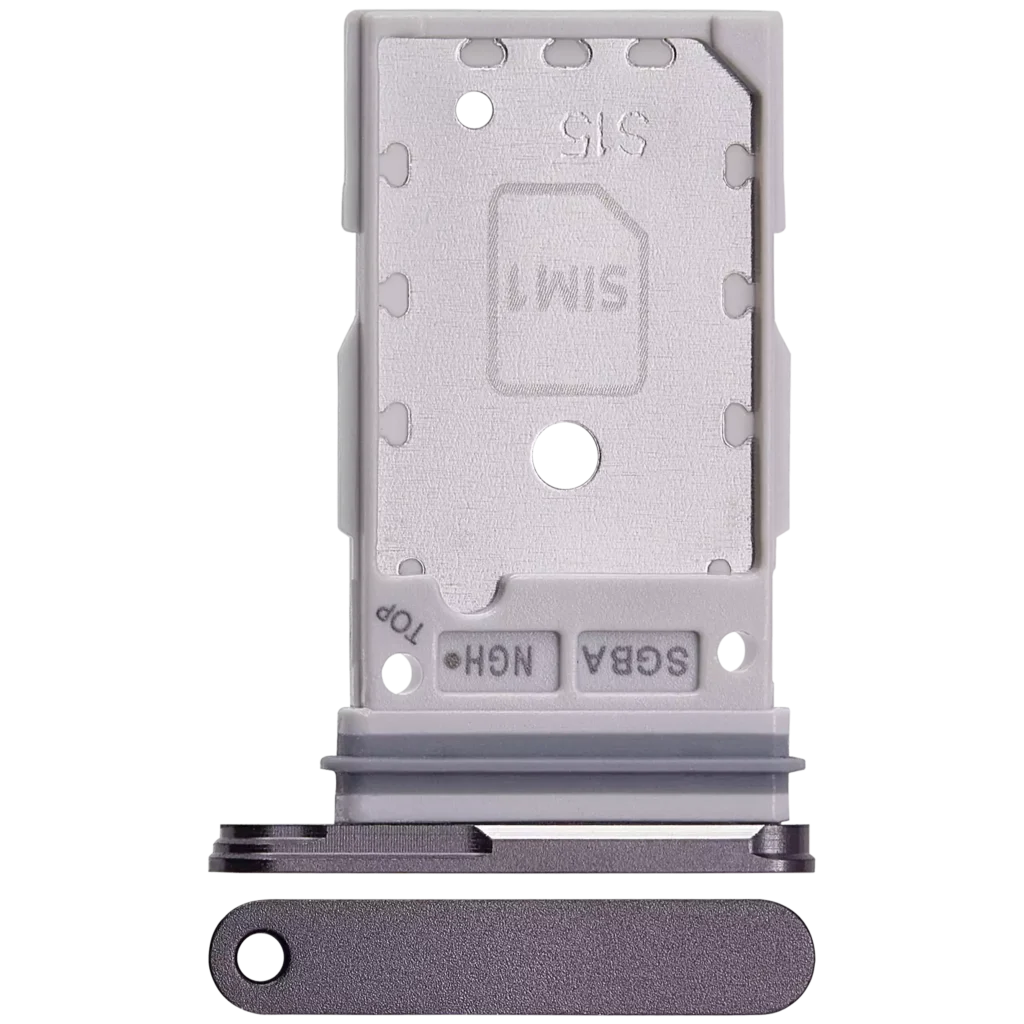 Dual Sim Card Tray For Samsung Galaxy S24 FE 5G (Premium) (Graphite)