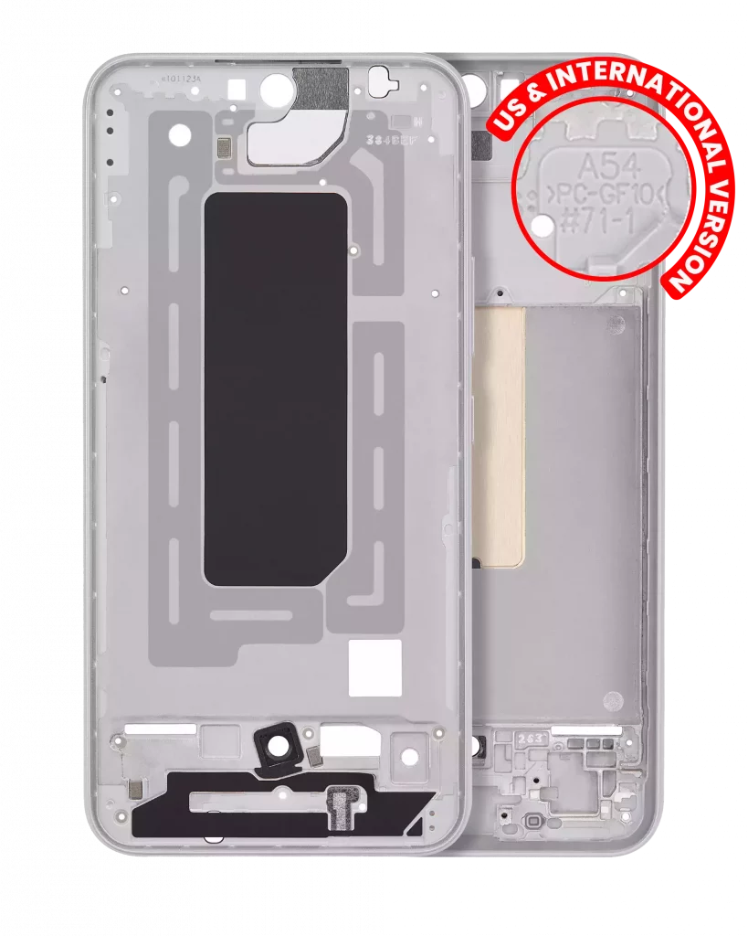 Mid-Frame Housing For Samsung Galaxy A54 5G (A546 / 2023) (US & International Version) (White)