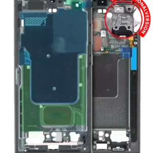 Mid-Frame Housing For Samsung Galaxy S24 Ultra 5G (International version) (Service Pack) (Titanium Black)