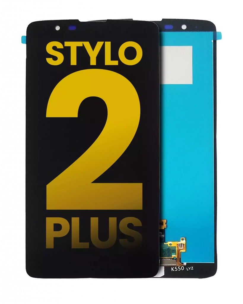 LCD Assembly Without Frame For LG Stylo 2 Plus (K550 / MS550) (Refurbished) (Black)