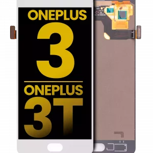 LCD Assembly Without Frame For OnePlus 3 / OnePlus 3T (Refurbished) (White)
