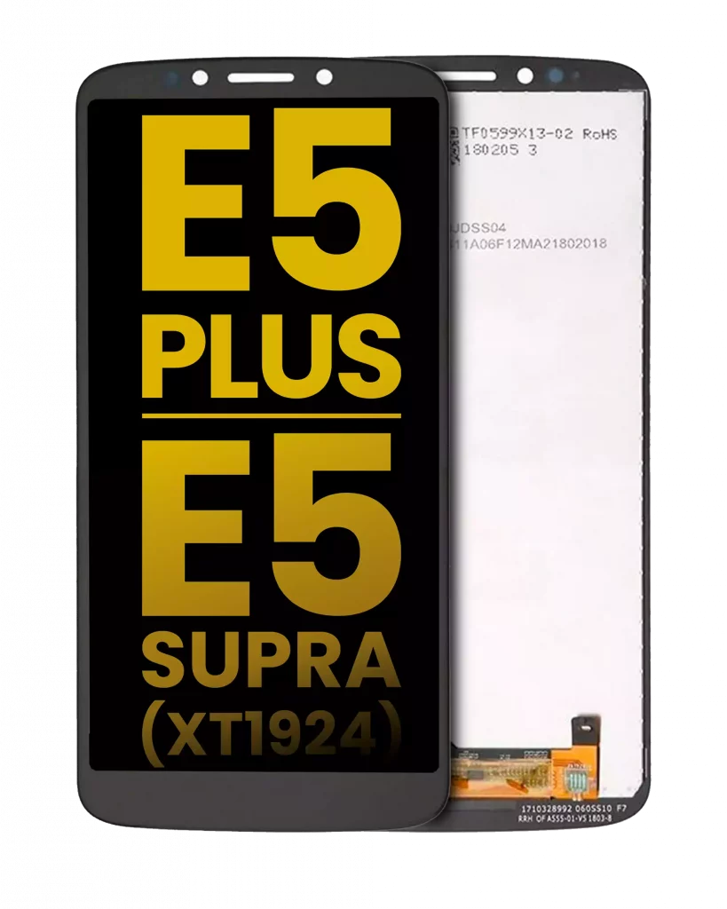 LCD Assembly Without Frame For Motorola Moto E5 Plus / E5 Supra (XT1924 / 2018) (159MM) (US Version) (Refurbished) (Flash Gray)