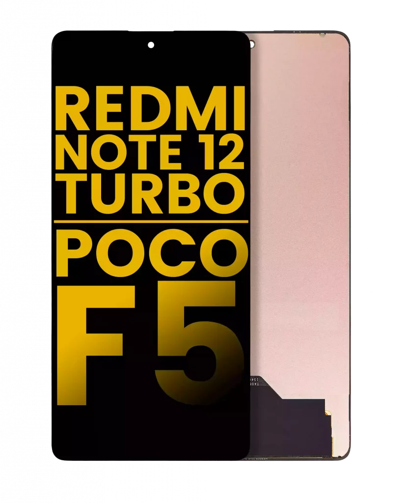 OLED Assembly Without Frame For Xiaomi Redmi Note 12 Turbo / Xiaomi Poco F5 (Refurbished) (All Colors)
